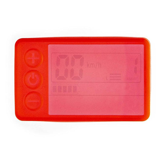 Poignée en silicone imperméable rouge pour écran S866 vue 2