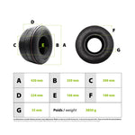 Pneu Citycoco 225/55-8 — vue 3