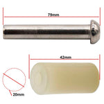 Goupille avec barre PU20x42mm 8/M5x73mm pour Kugoo S1 — vue 2