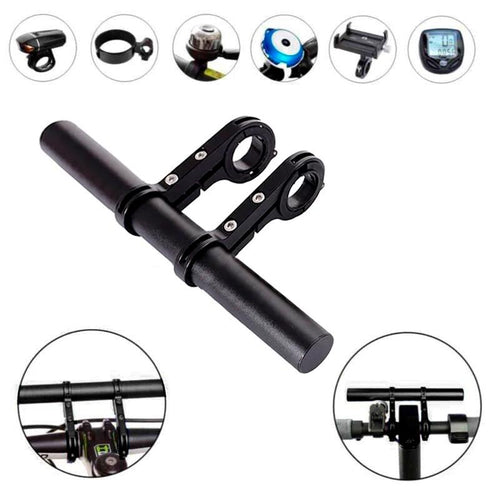 Rallonge de guidon 20cm noir