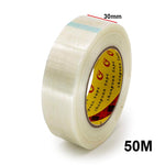 Ruban adhésif en fibre de verre 50m - 30 mm — vue 1