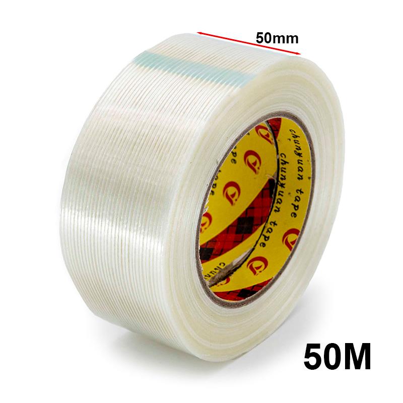 Ruban adhésif en fibre de verre 50m - 50 mm
