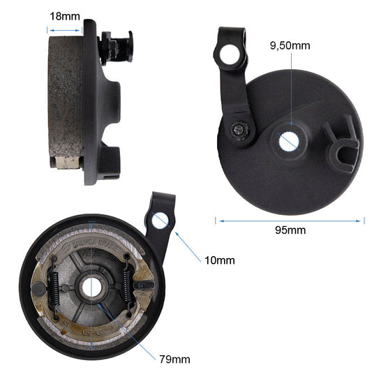 Frein à tambour Ninebot Max G30 vue 2