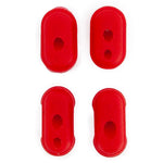 Xiaomi Kit de bouchons en silicone - rouge — vue 3