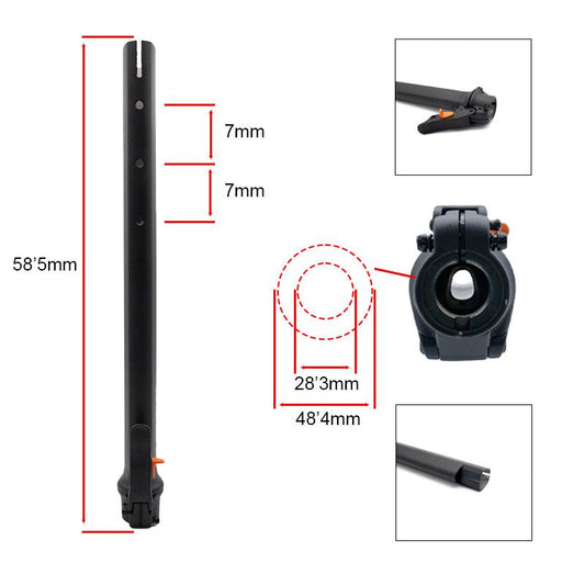 Potence pour Kukirin G2 pro vue 2