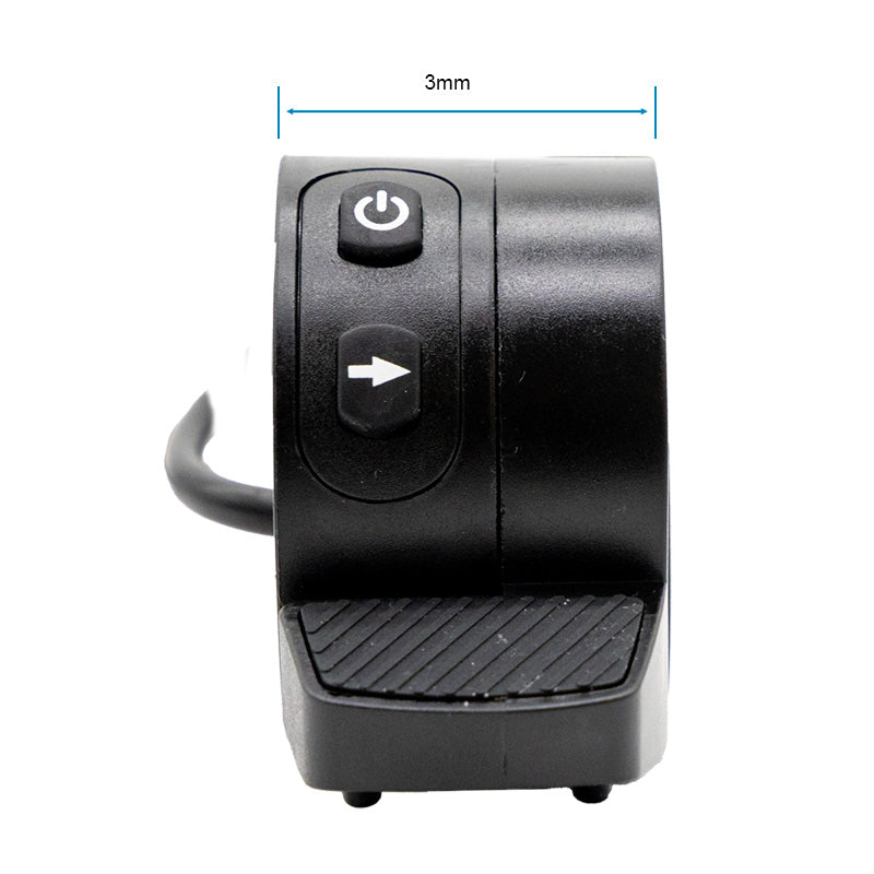 SMG RAPTOR EVO ACCELERATEUR AVEC BOUTONNIERE DROITE vue 3