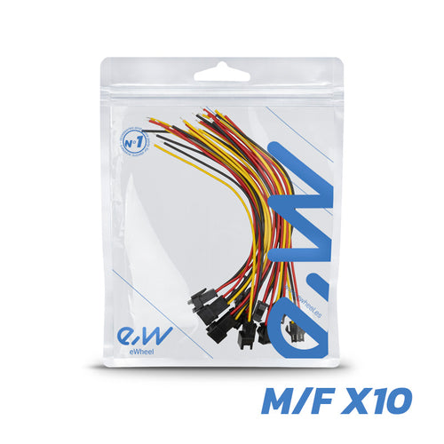 Connecteur avec Câble 22AWG SM 3 broches - 5F/5M