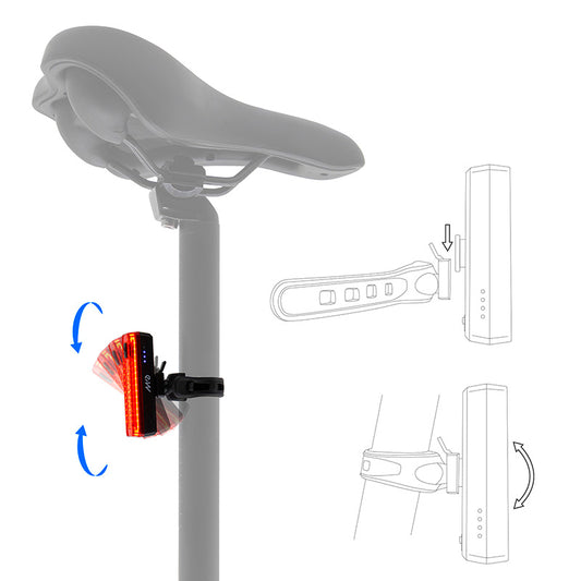 Feu arrière rechargeable EWL008 vue 2