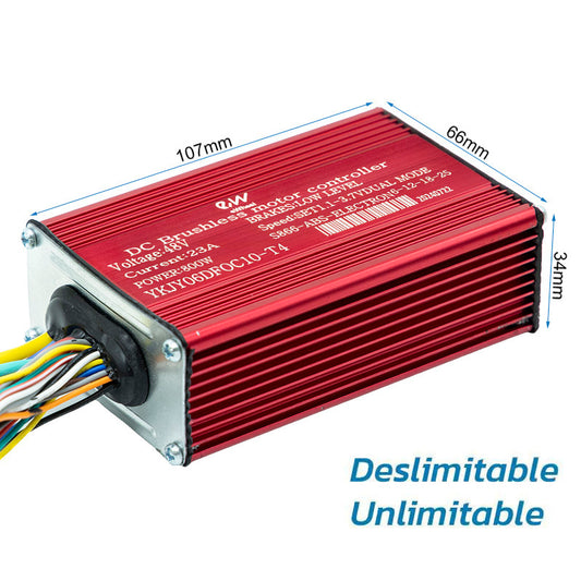 48V 23A 800W 6-12-18-25km/h (AVEC câble de limitation) Smartgyro Speedway/Rockway homologué vue 2