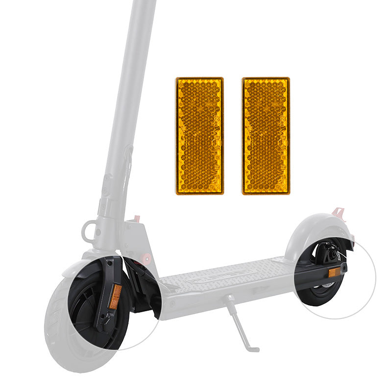 Réflecteur jaune de fourche Wispeed Original T855 vue 2