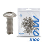 Vis pour couvercle batterie Smartgyro SW/RW/CR pack - 100pcs — vue 1