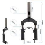 Fourche avant Niu KQi100 — vue 2