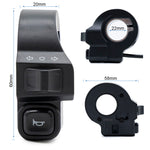 Commande de clignotants et klaxon Kukirin G2/G3/G4 (Sans logo) — vue 2