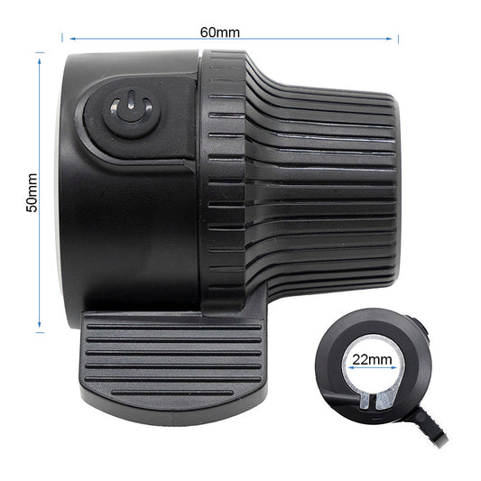 Accélérateur avec bouton d’alimentation Kukirin G2/G3/G4 (Sans logo) vue 2