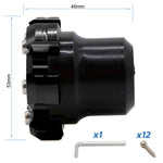 Top block protection de roue EWTB-006 noir — vue 2