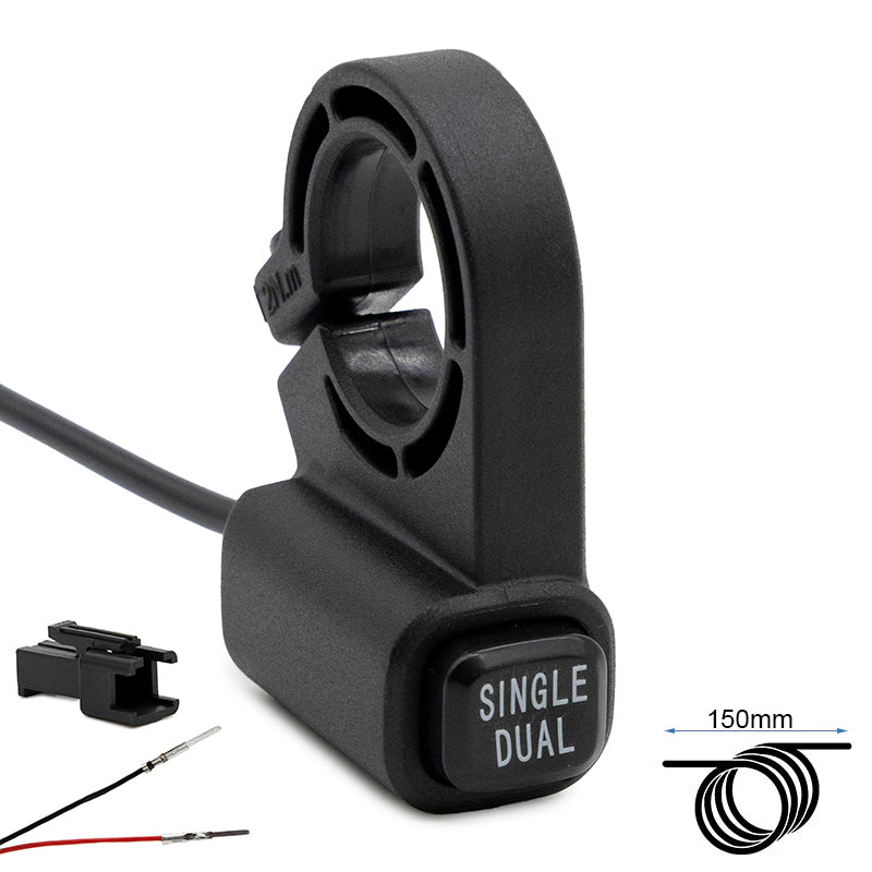 Botonera simple double - 1,5m - connecteur SM