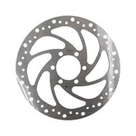 Disque de frein R6 160mm 6H argent - 48mm avec épaisseur 2,9mm — vue 1