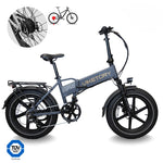 LITHOR - Fatbike pliant - Gris graphite — vue 1