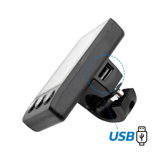 Écran S866 avec câble de connexion étanche avec port USB SmartGyro vue 2