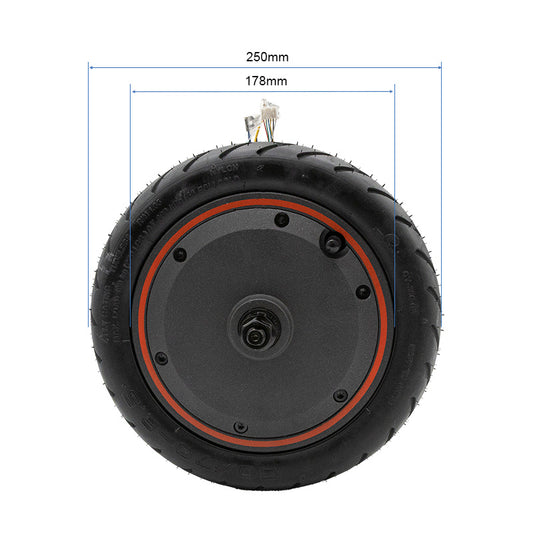 Moteur Xiaomi 5 Max avec pneu tubeless Yuanxing 60/70-6,5 vue 2