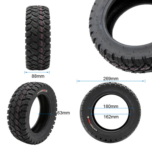 Pneu Tubeless Tout-Terrain 90/65-6,5 EWHEEL RHINOTRACK vue 2