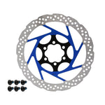 Disque de frein V2 6H 160mm Bleu — vue 1