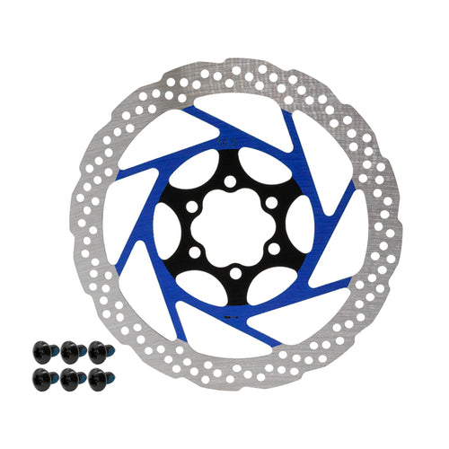 Disque de frein V2 6H 160mm Bleu