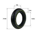 Pneu plein 8.5x2 fluo Xiaomi — vue 3