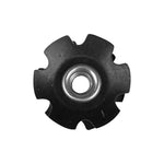 Écrou étoile en acier x2 pcs — vue 2