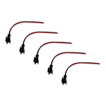 Câble prise JST 2 pin mâle x5pcs — vue 1