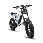 NAVY vélo électrique FATBIKE Bleu marine/Blanc — vue 3