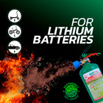 Extincteur diélectrique pour batteries — vue 1