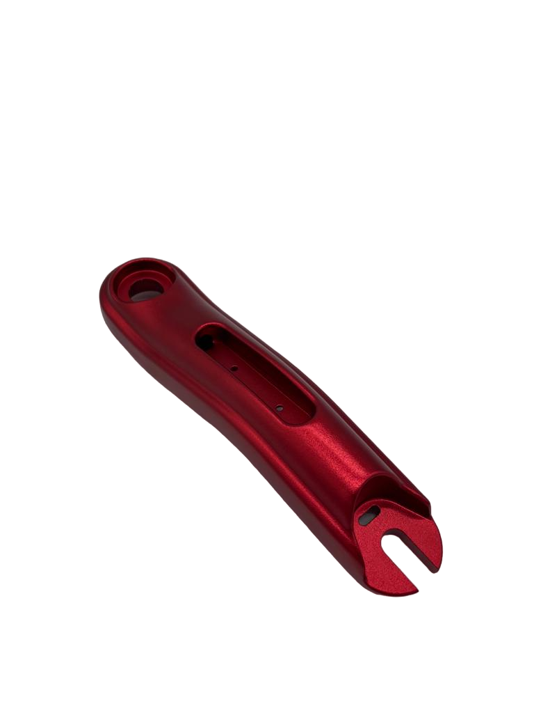 Bras de fourche avant gauche rouge Dualtron Achilleus 2023 référence DLT01026
