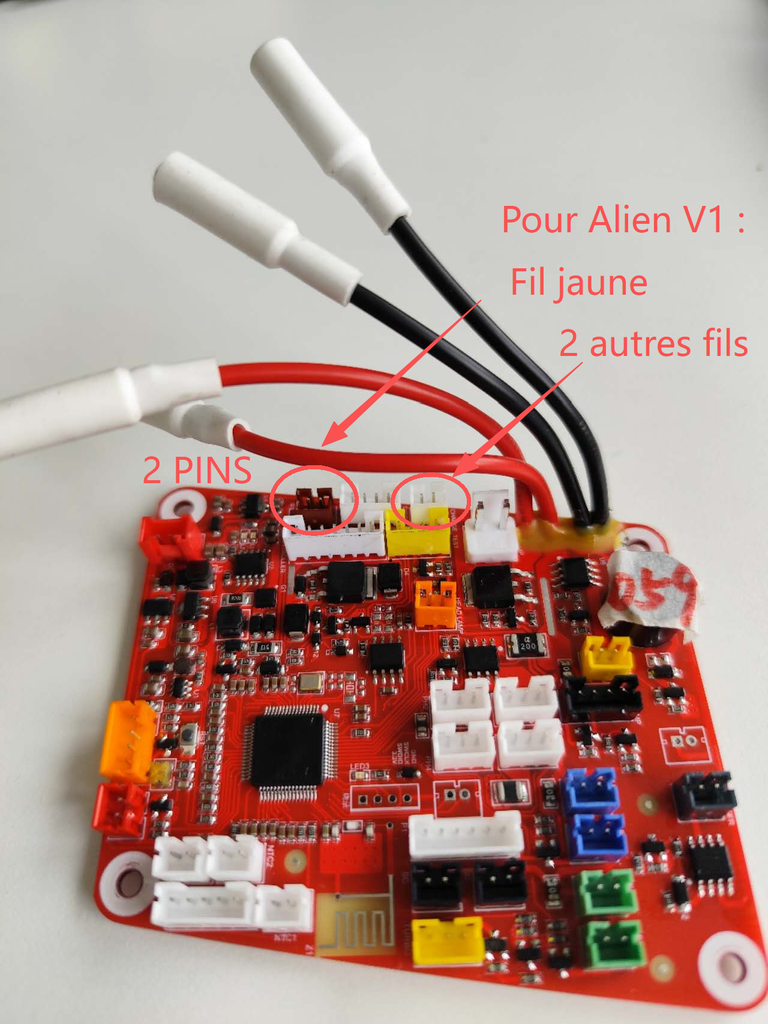Module carte mère V2 (2 pins) Dualtron Alien