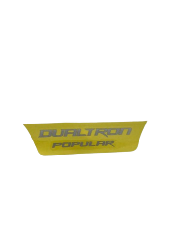 Sticker de cache de fourche avant pour Dualtron Pop