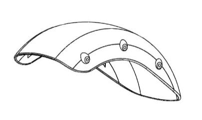 Garde-boue avant Dualtron X