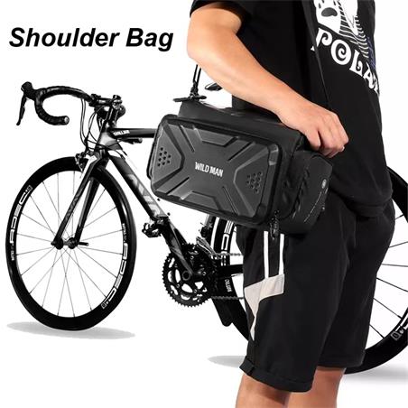 Sacoche Imperméable 4L Wild Man 💼 | Grand espace de rangement pour trottinette 🛴
