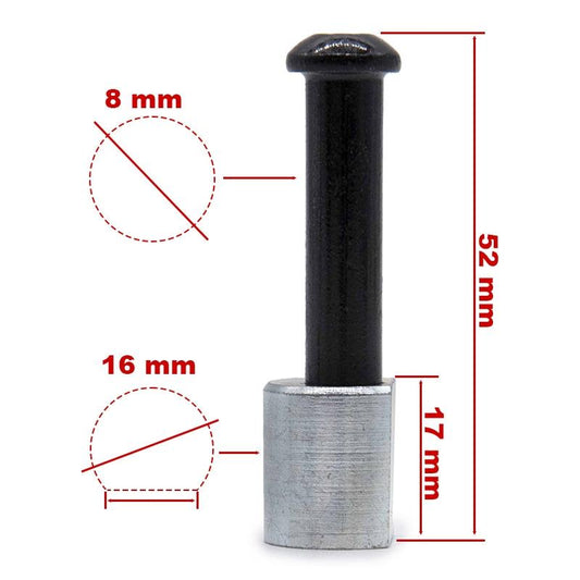 Système de verrouillage d axe 8/M6x52mm pour potence MI3 vue 2