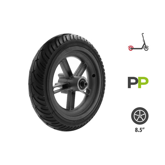 Roue arrière avec pneu plein pour Xiaomi M365 – Anti-crevaison & sans entretien 🔧🛴