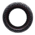 Pneu plein Ruvera 10x2,5-6,1 / B34 - points rouges [Nedong] — vue 3