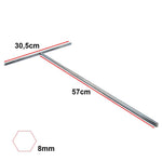 Clé Allen Premium M10/58cm pour potence Urbanglide — vue 2