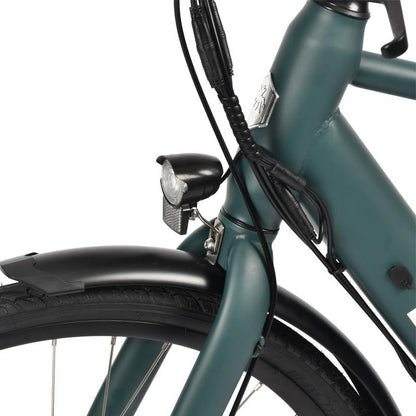 Vélo électrique de route Atria 700c avec cadre en acier et freins à disque vue 2