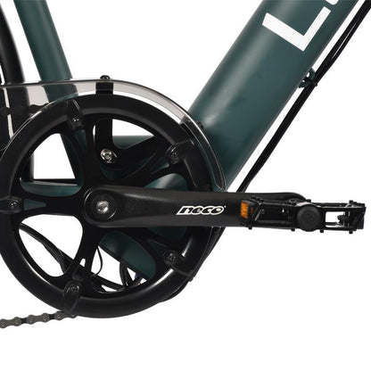 Vélo électrique de route Atria 700c avec cadre en acier et freins à disque vue 3