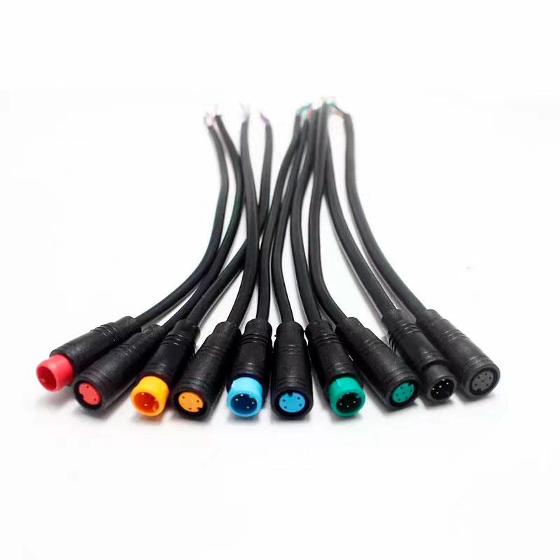 Connecteur étanche 8mm 6 broches - 5M vue 2