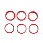 Bagues rehausse guidon rouge/or/bleu/noir x6 pcs — vue 3