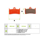 Plaquettes de freins Hope Tech4 V4 ceramique — vue 4