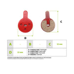 Plaquettes de frein Dualtron Togo Ltd Kukirin G2Pro /G2 Max Hitway H5 Urbanglide AllRoad — vue 3