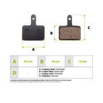 Plaquettes de frein Zoom Semi-Metallique — vue 4