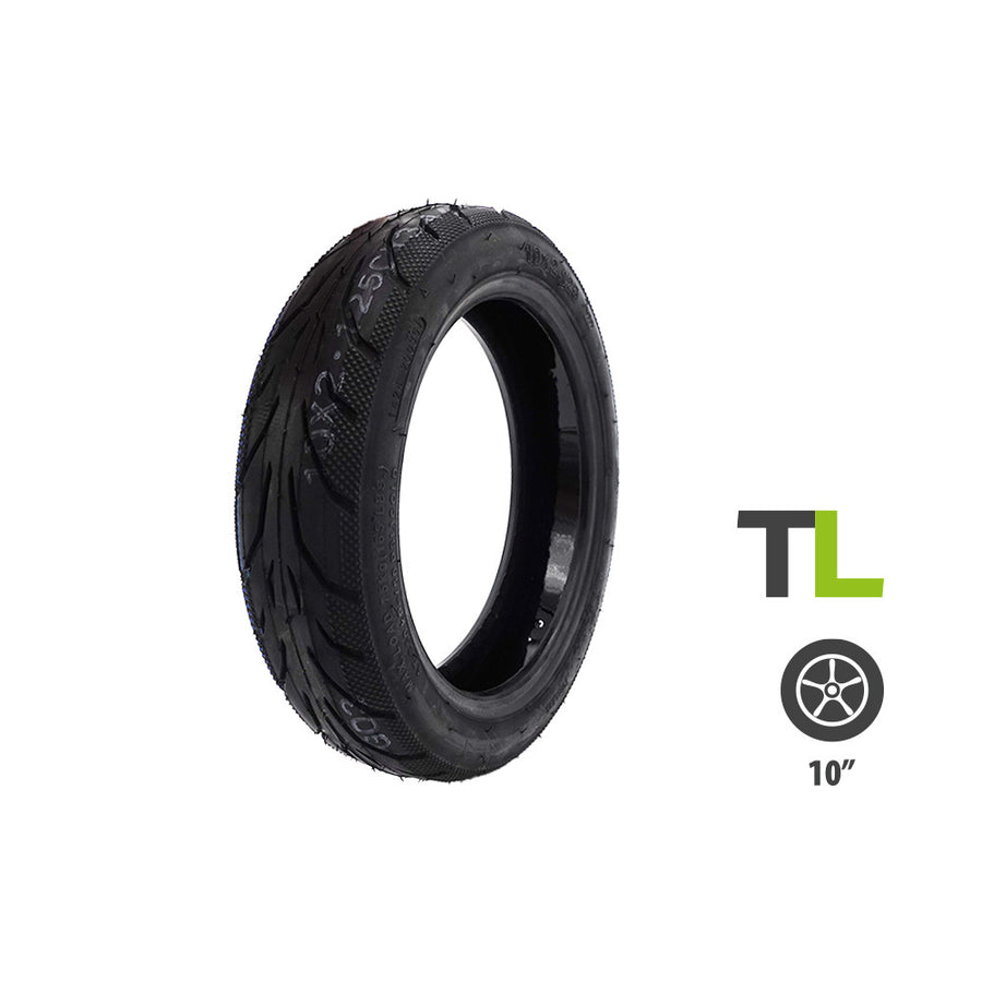 Pneu 10x2.125-6.5 tubeless gel anti crevaison Ninebot F Xiaomi Mi4