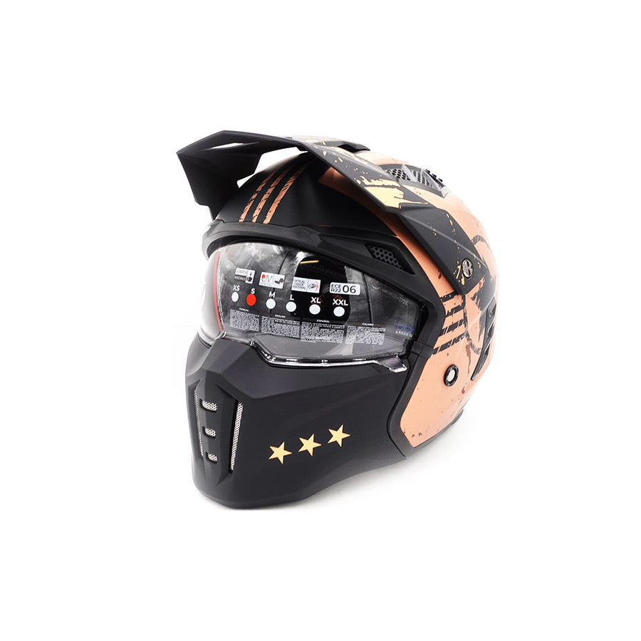 Casque street Maverick (taille S à XL) - hero gold